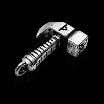 AXE Hammer Silver Pendant