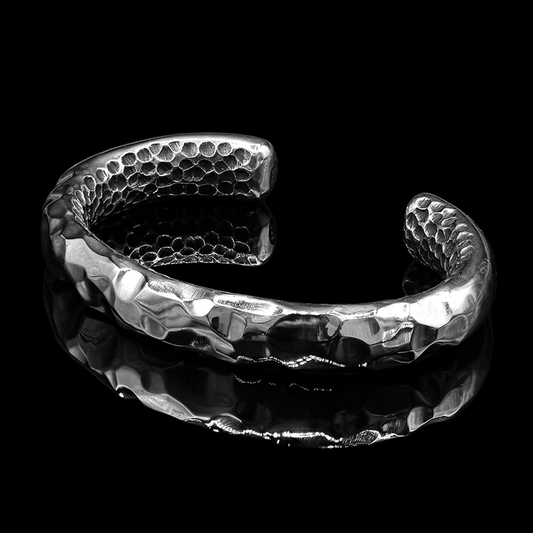 BRAVARO Facets and Divots Cuff